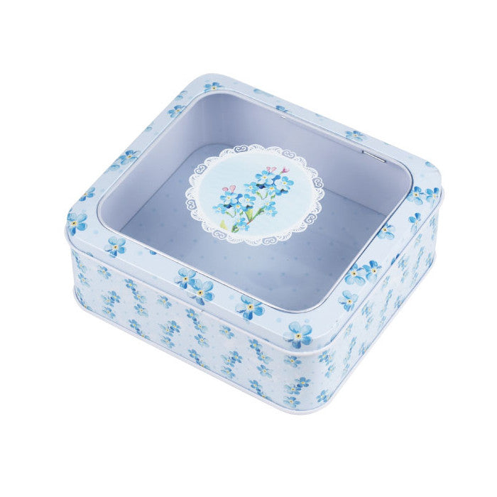 Square Window Lid Storage Tin - Ld Packagingmall