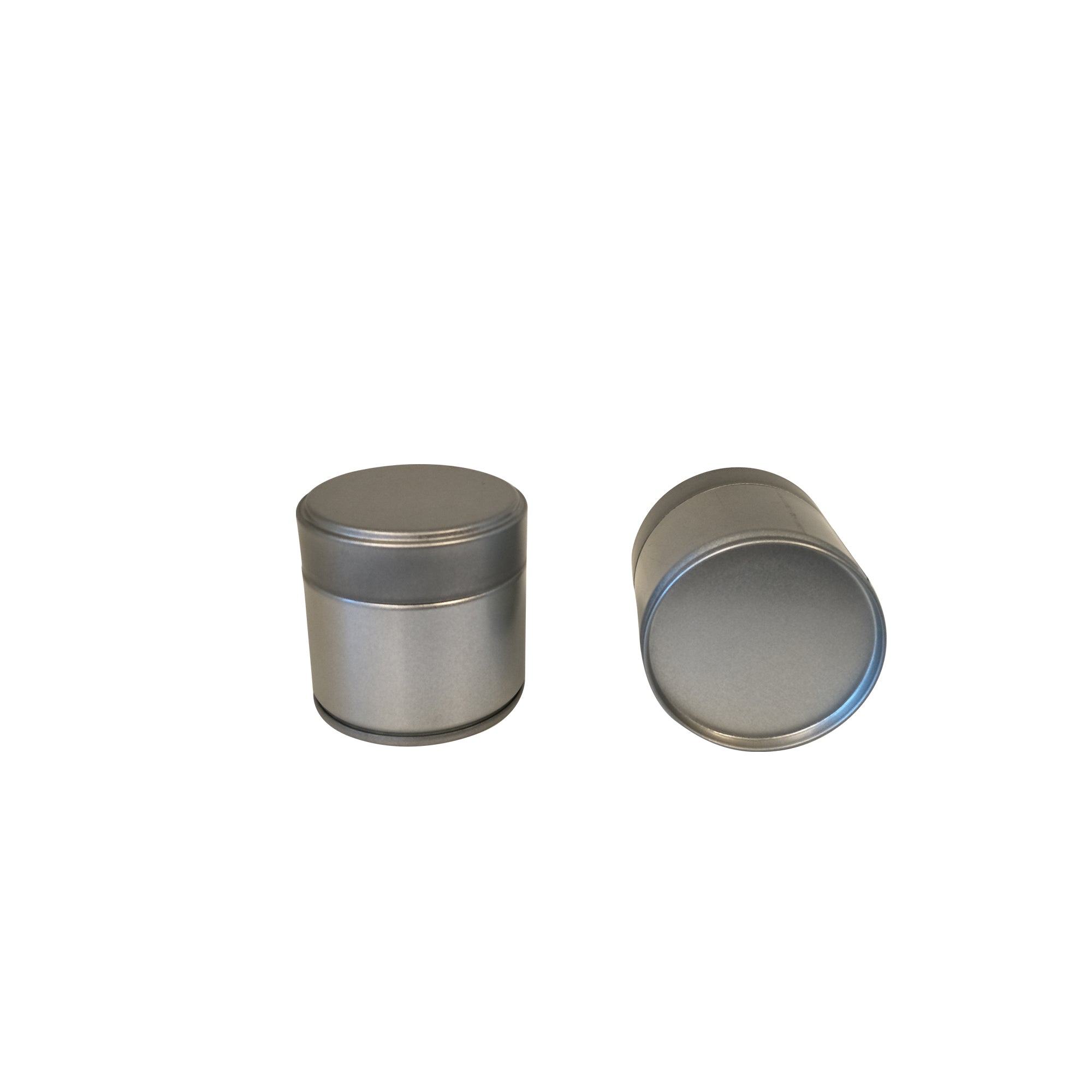 Luxury Round Matcha Tea Tin With Screw Lid