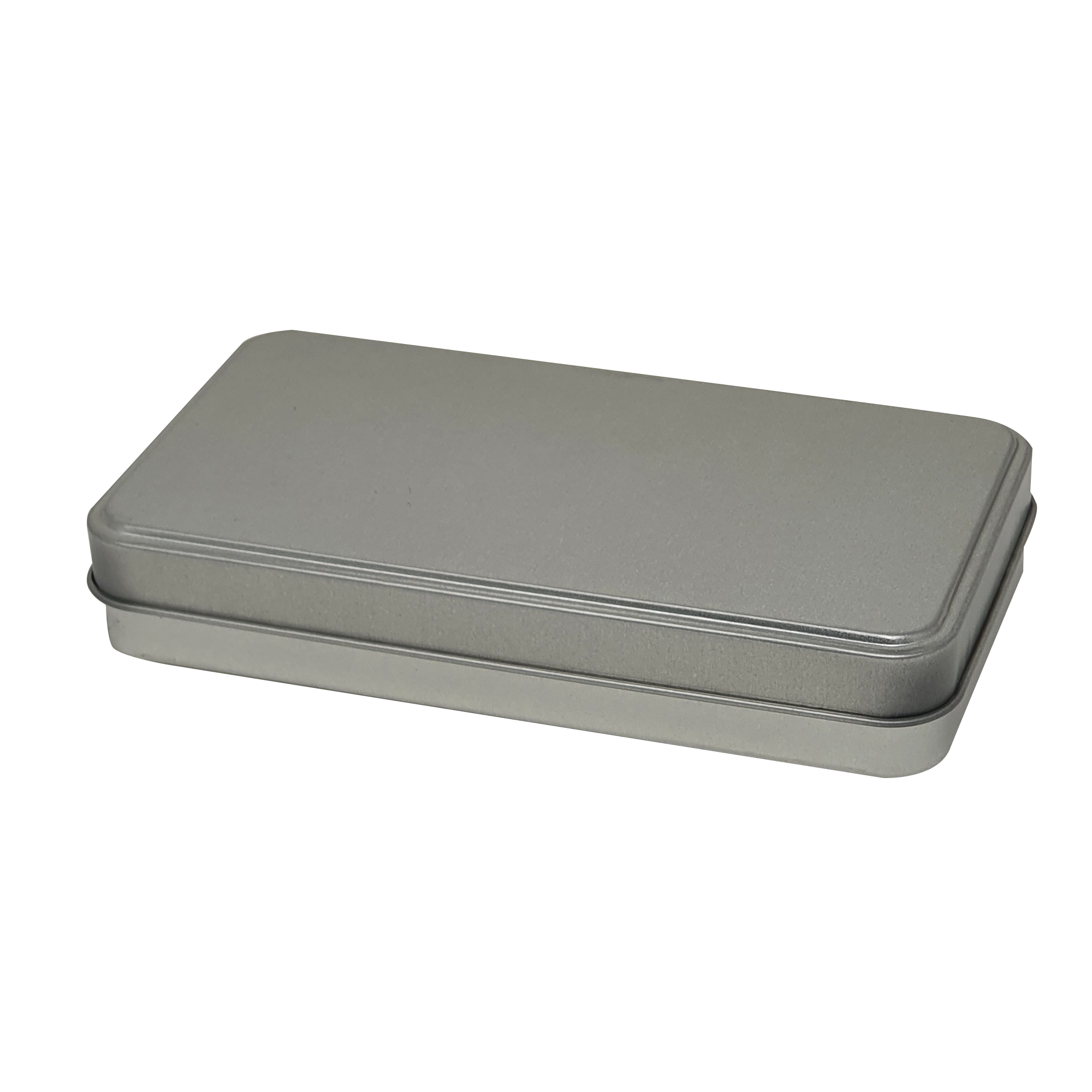 Sliver Gift Tin Box with Solid Lid/ L150 x 80 x H25(mm)