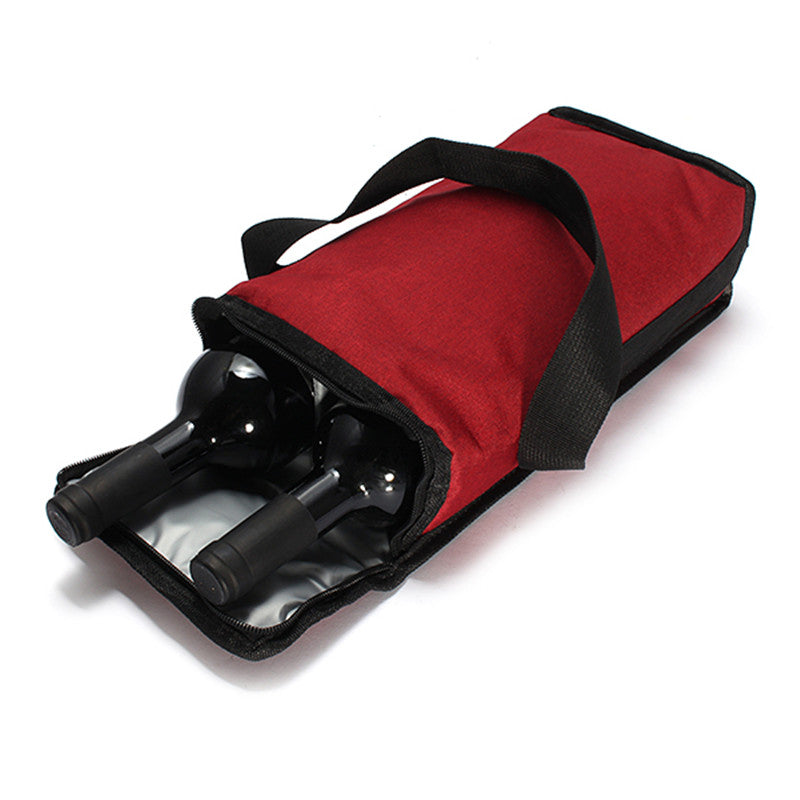 Two Bottles Of Red Wine Insulation Cold - sealed Bags Of Wine Packaging Gift - Ld Packagingmall