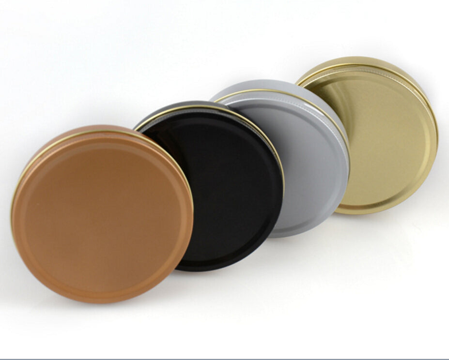 50ml small candy jar aluminum candle packaging 50g Metal Tin - Ld Packagingmall