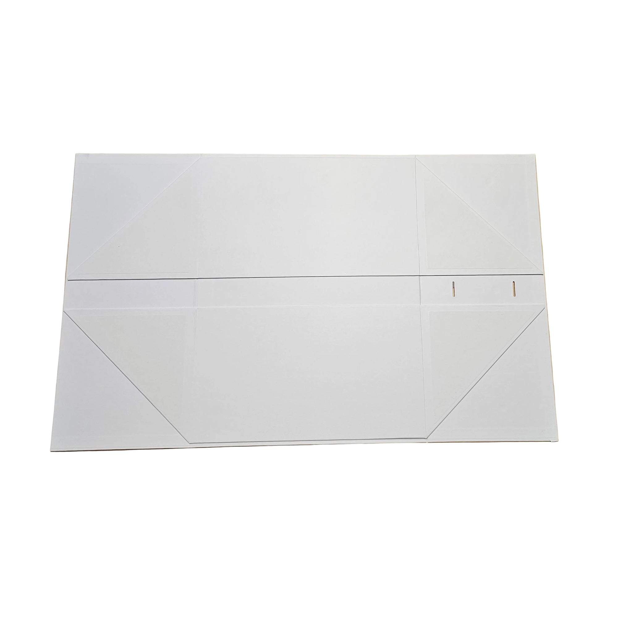 Wholesale Large A3 Size White Folding Magnetic Gift Box with Changeable Ribbon