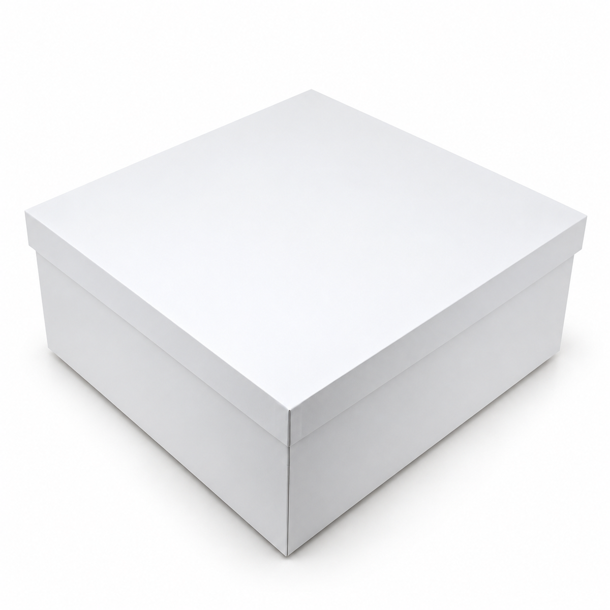 Luxury Extra Large White Matt Lid & Base Rigid Stacking Gift Box
