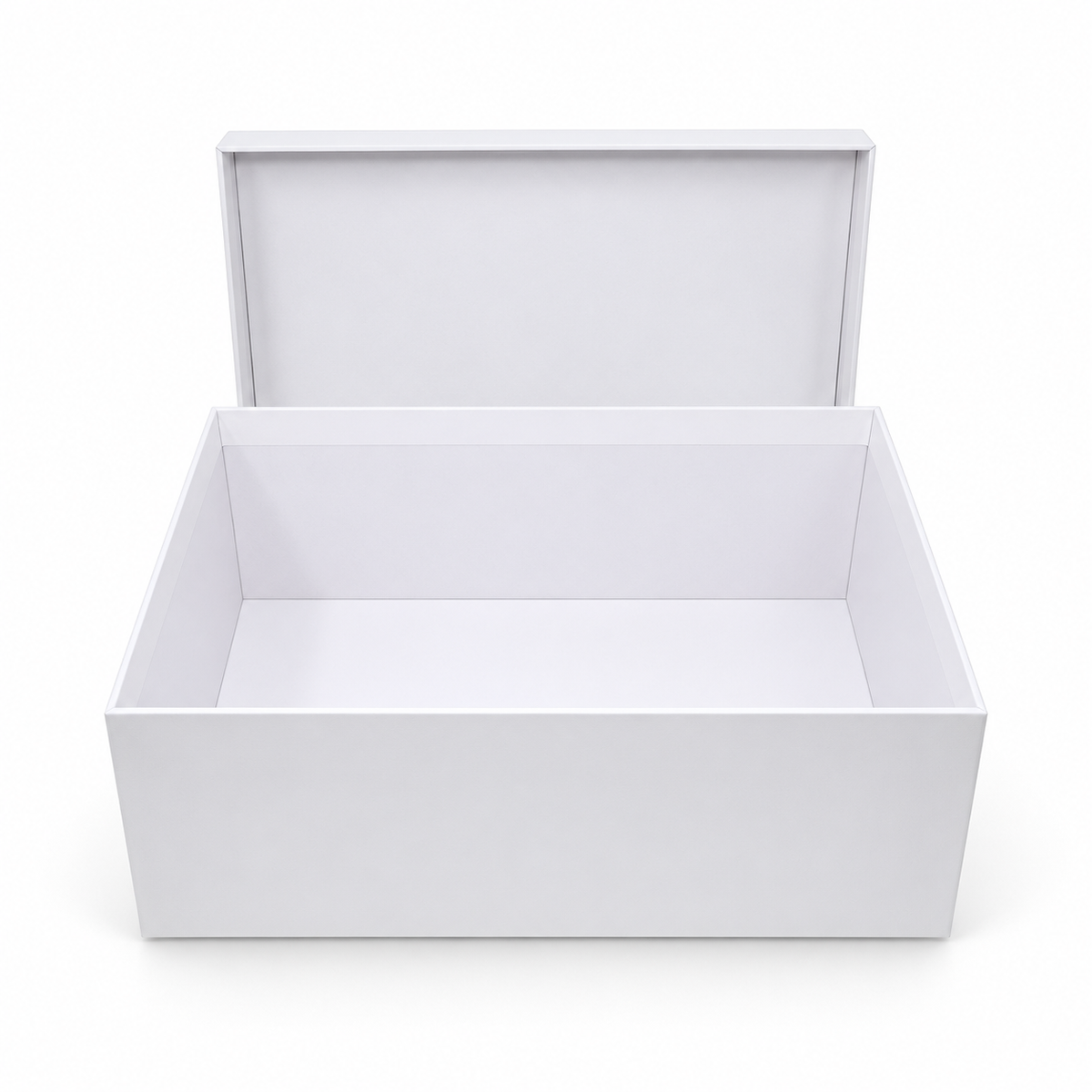 Luxury Extra Large White Matt Lid & Base Rigid Stacking Gift Box