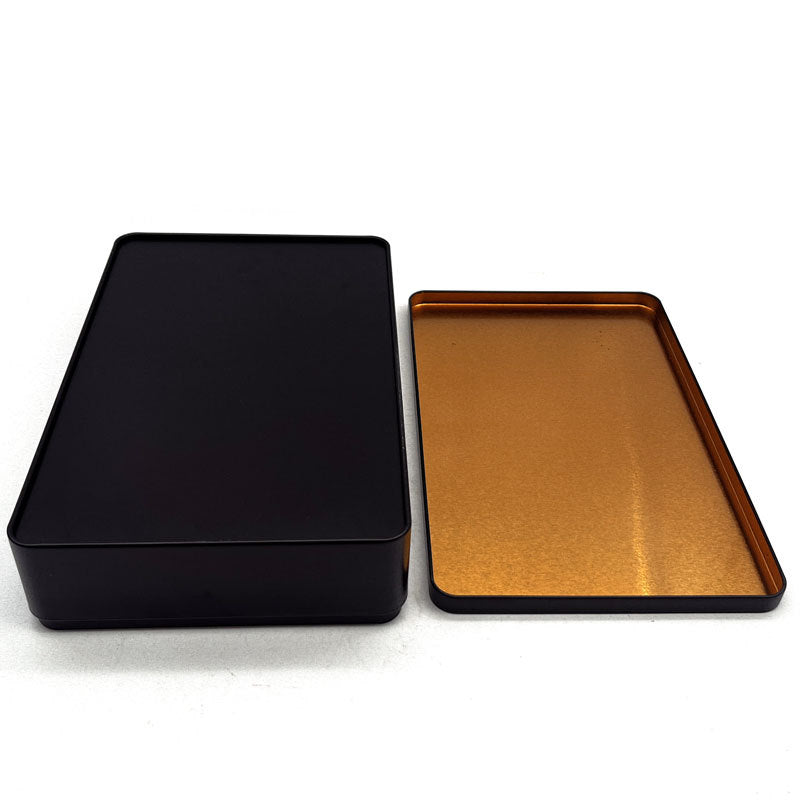 Large Rectangular Lift Off Lid Plain & Printed Tin / L248 x W160 x H55(mm)