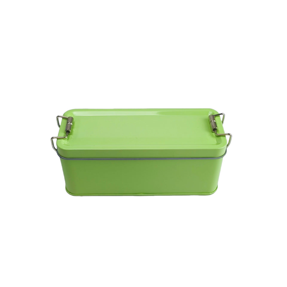 Rectangular Tin with Clip Lid - L150 x W60 x H60(mm)