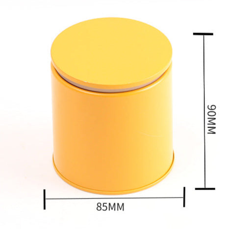 Printed Round Tin with Step Lid / D86 x H90 (mm)