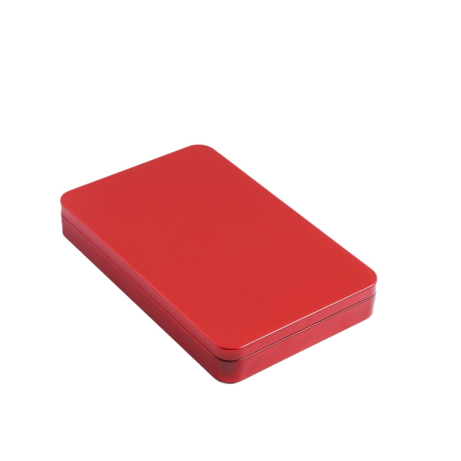 Plain & Printed Rectangular Tin with Lift off Lid / L182 x W115 x H25 (mm)