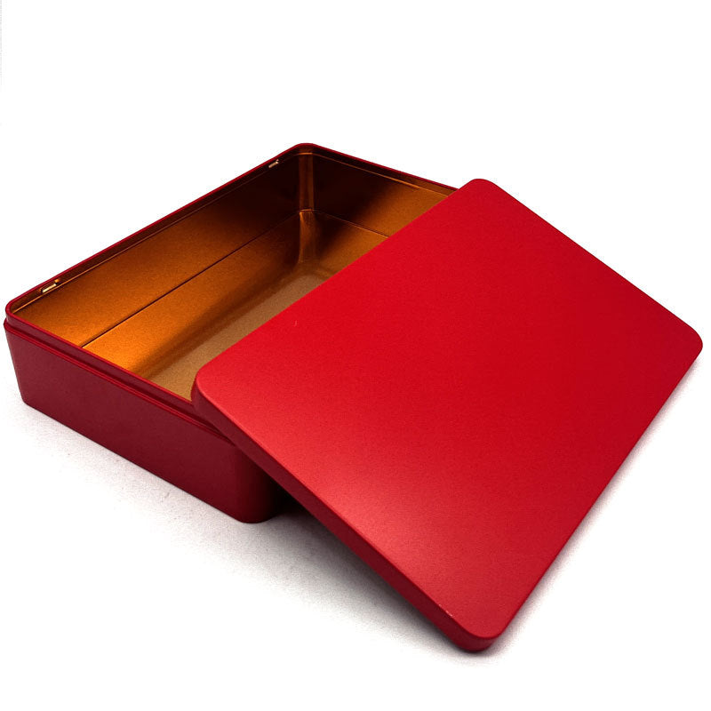 Large Rectangular Lift Off Lid Plain & Printed Tin / L248 x W160 x H55(mm)