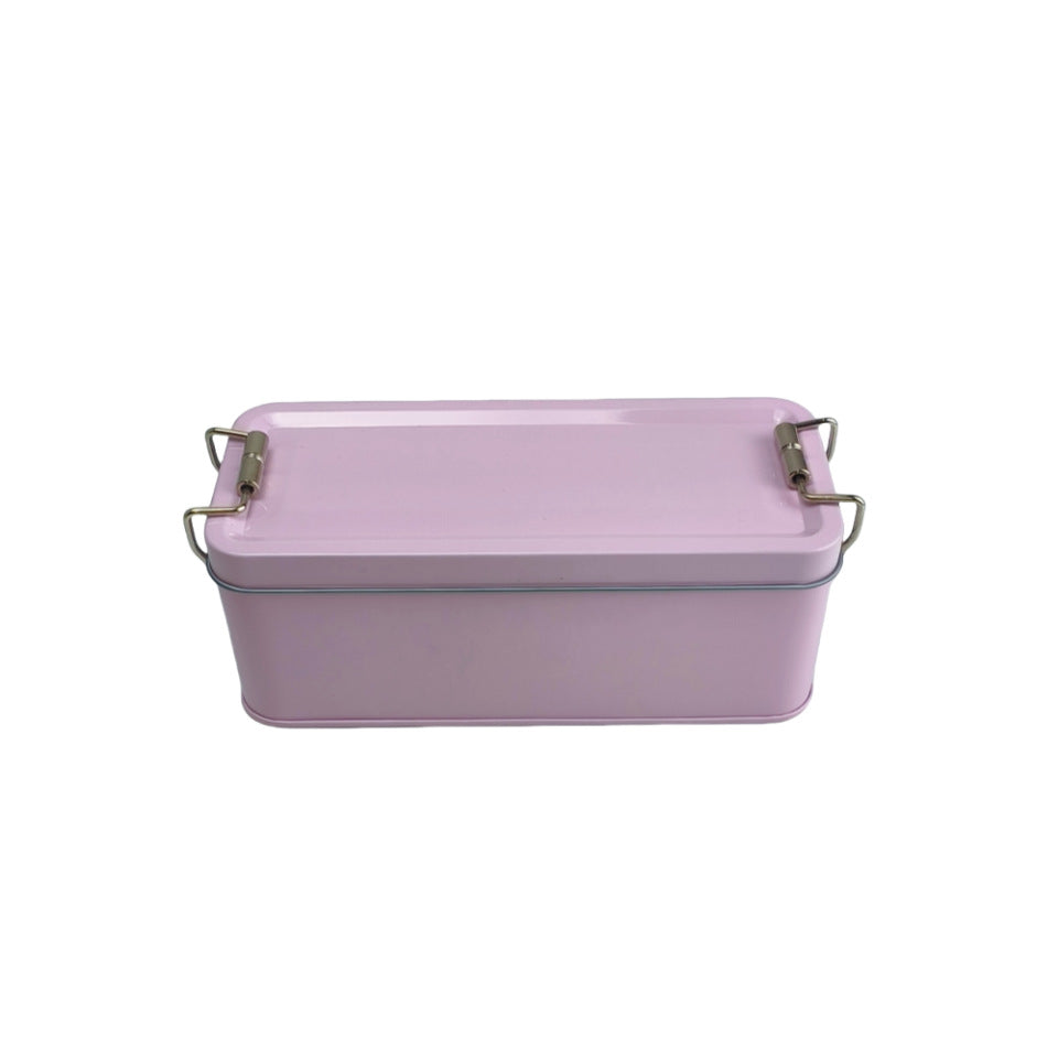 Rectangular Tin with Clip Lid - L150 x W60 x H60(mm)