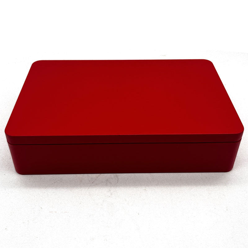 Large Rectangular Lift Off Lid Plain & Printed Tin / L248 x W160 x H55(mm)
