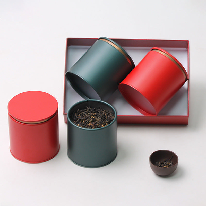 Printed Round Tin with Step Lid / D86 x H90 (mm)