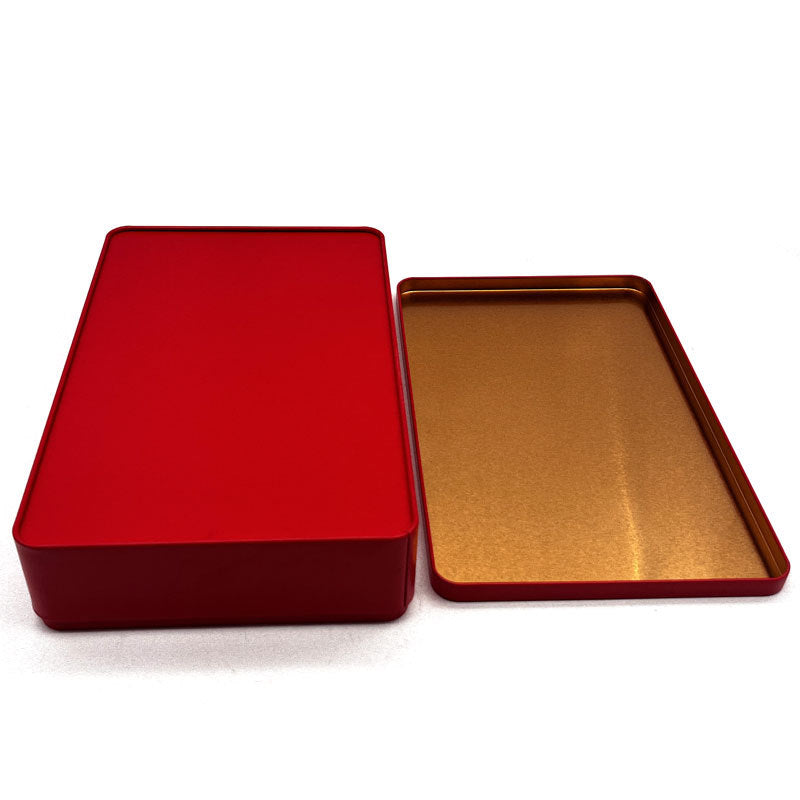 Large Rectangular Lift Off Lid Plain & Printed Tin / L248 x W160 x H55(mm)