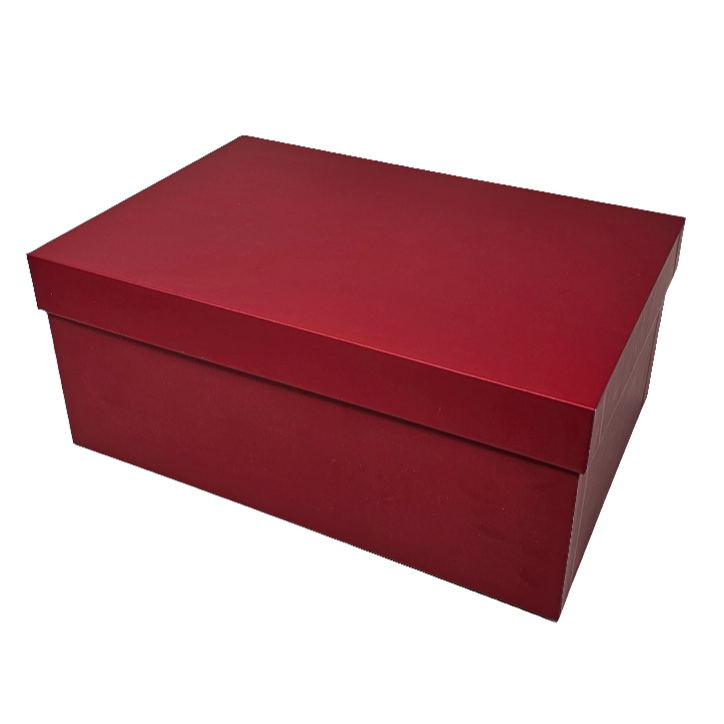 Luxury Red Lid & Base Rigid Stacking Gift Box Set of 10