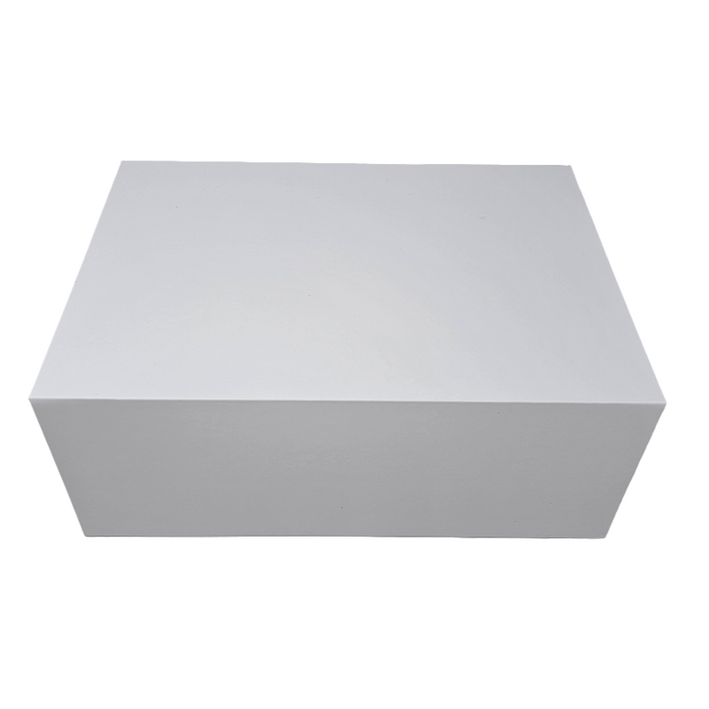 Wholesale Luxury White Rectangular Rigid Magnetic Gift Box Set of 3