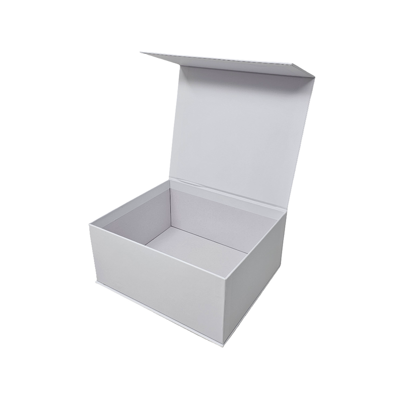 Wholesale Luxury White Rectangular Rigid Magnetic Gift Box Set of 3