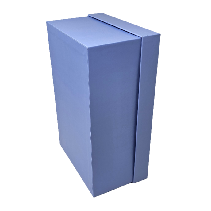 Luxury Blue Lid & Base Rigid Stacking Gift Box Set of 10