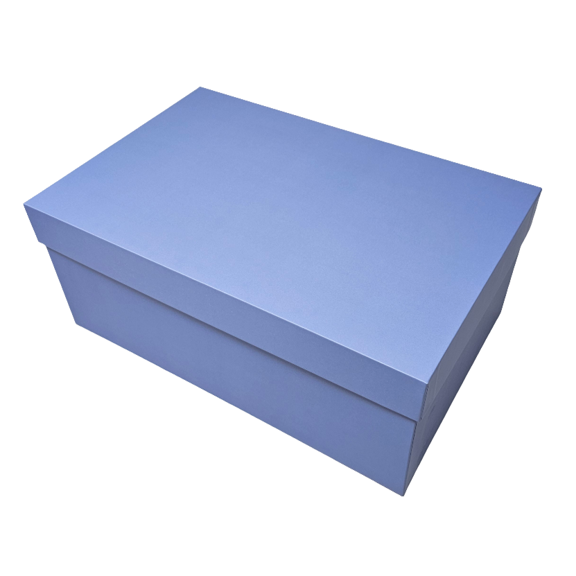 Stackable Rigid Box Luxury Blue Lid & Base Rigid Stacking Gift Box