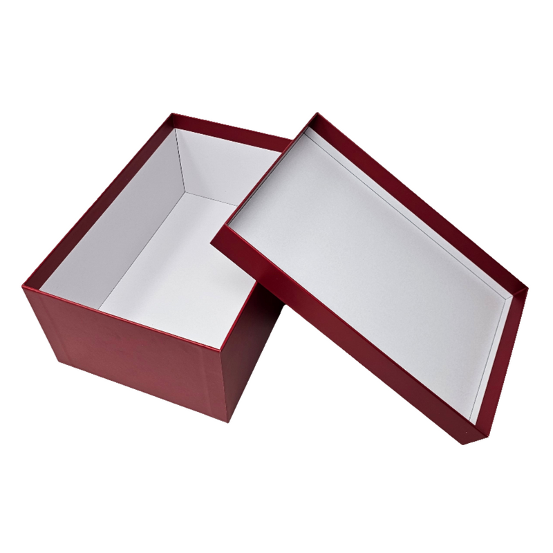 Luxury Red Lid & Base Rigid Stacking Gift Box Set of 10