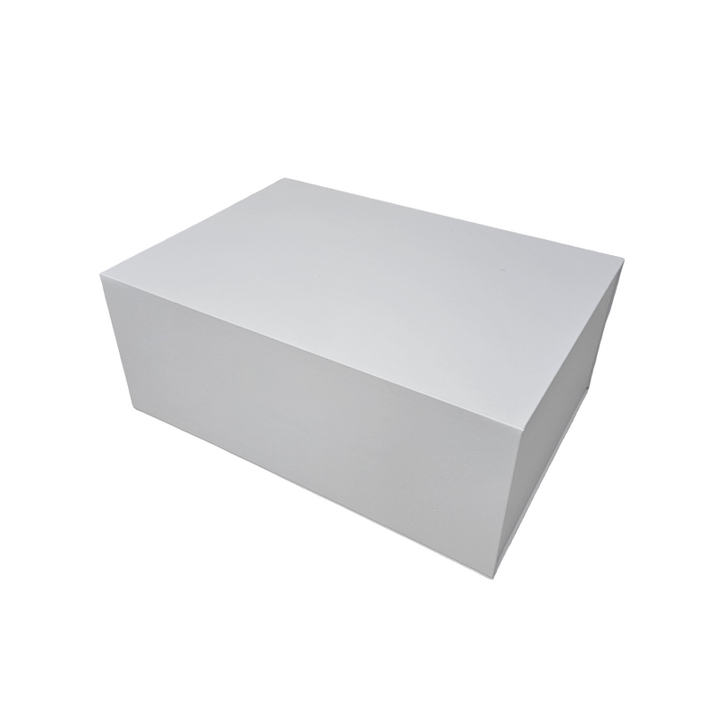 Wholesale Luxury White Rectangular Rigid Magnetic Gift Box Set of 3