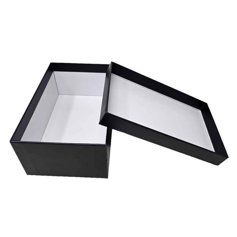 Luxury Black Lid & Base Rigid Stacking Gift Box Set of 10