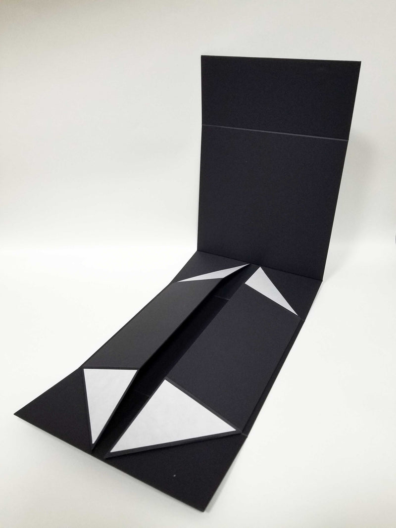Black A6 Shallow Folding Gift Box