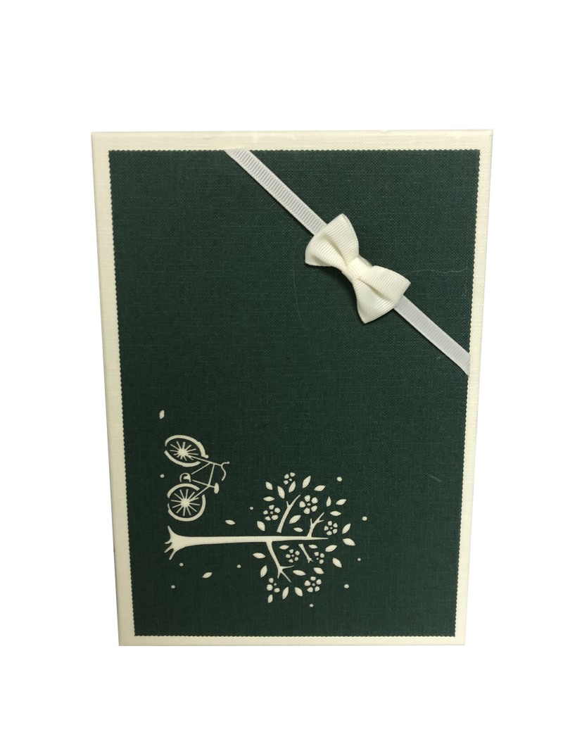 Paper Cutting Rectangular Gift Box with Bow