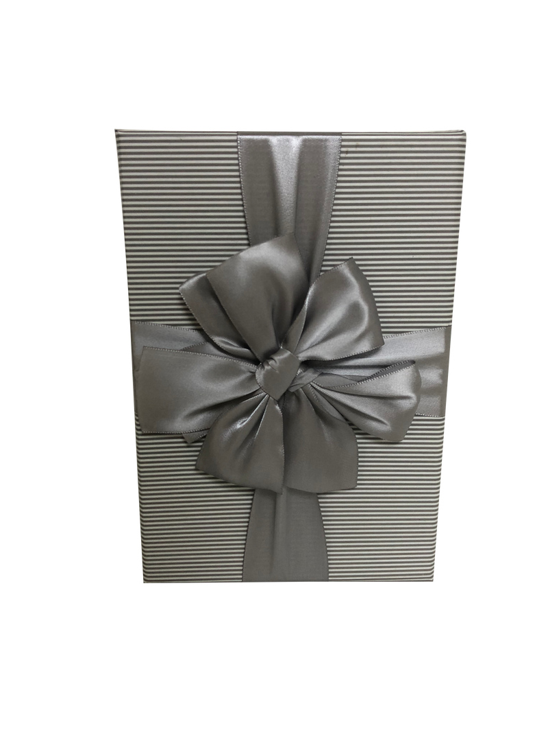 Rectangular Paper Gift Box with Bow