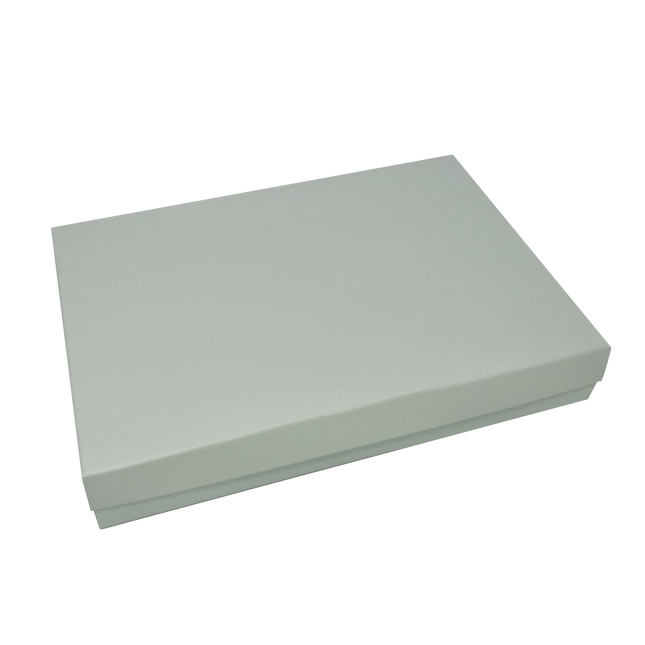 A4 Shallow White Rigid Gift Box with Lift Off Lid