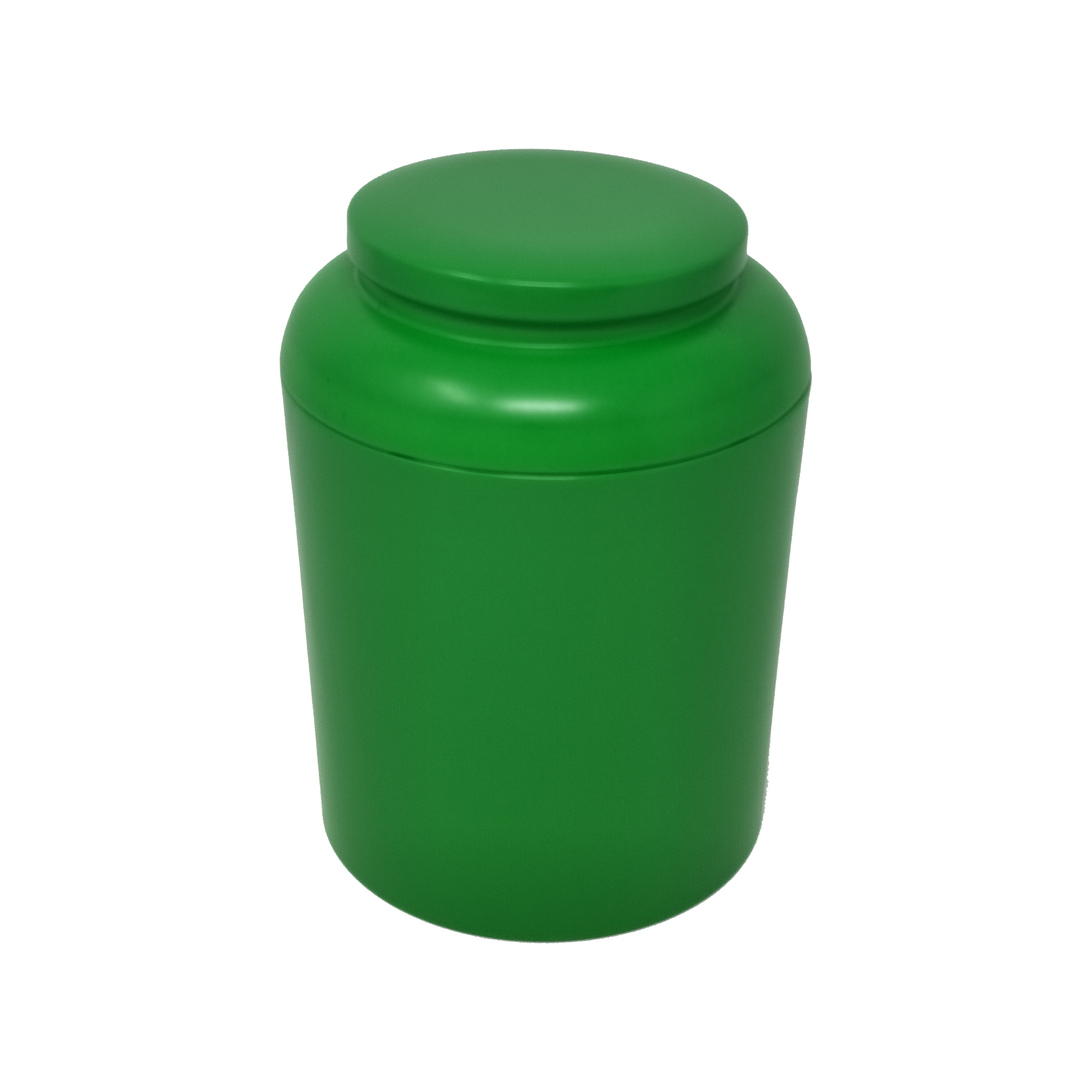 Stock Printed Round Tea Tin With Slip Lid