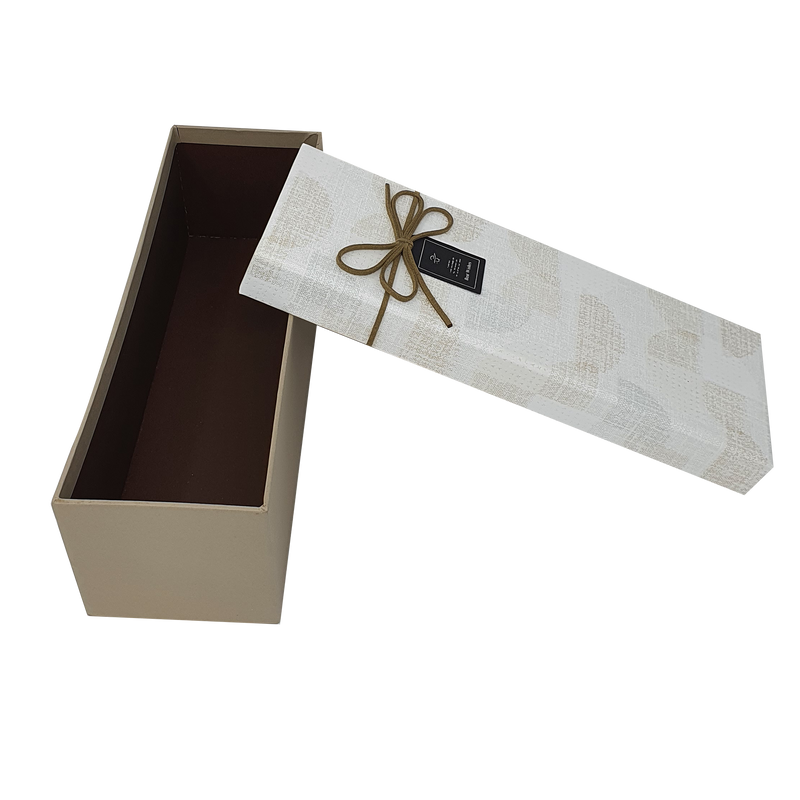 Rectangular Rigid Gift Box with Ribbon and Bow