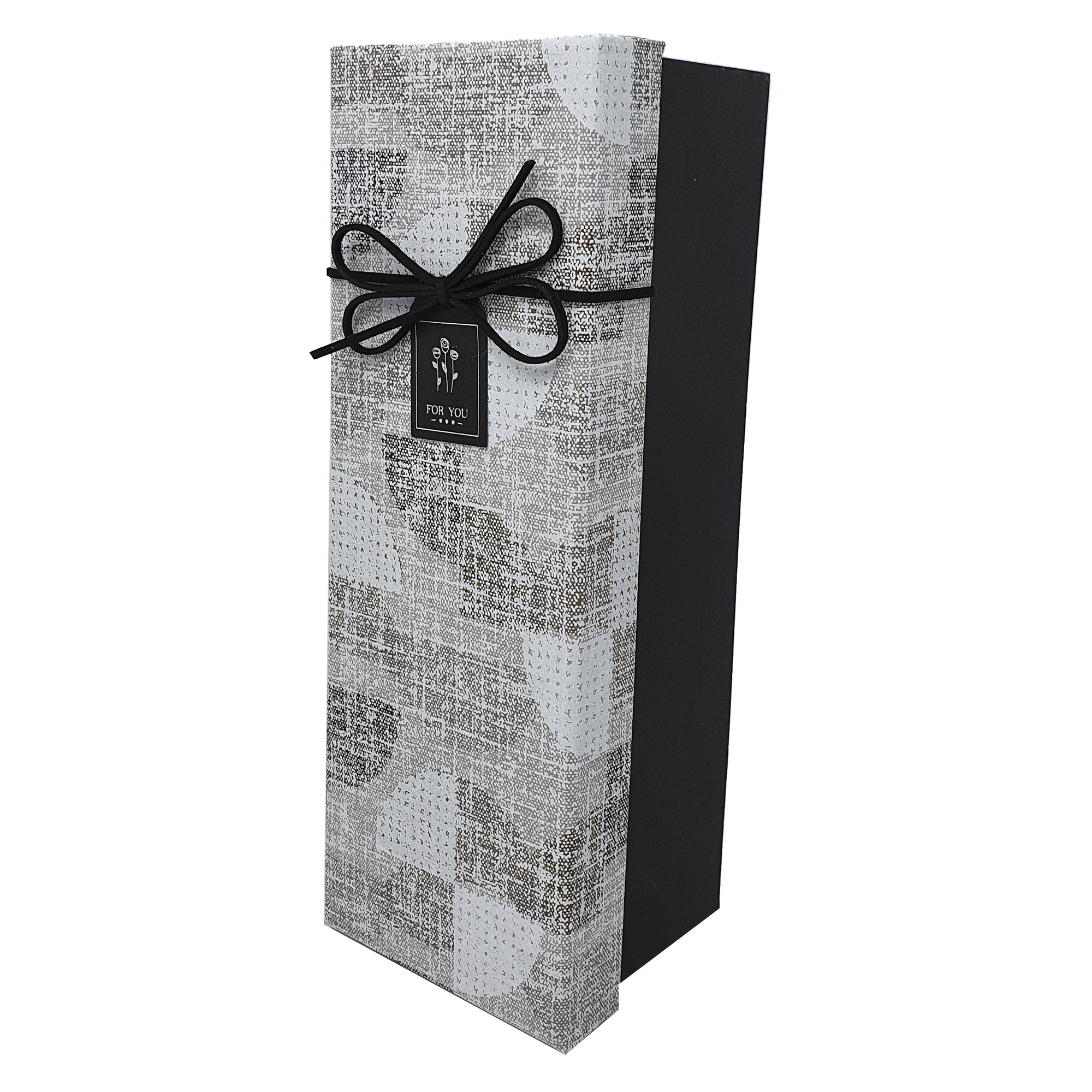Rectangular Rigid Gift Box with Ribbon and Bow