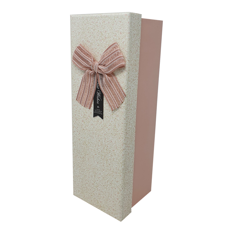 Rectangular Rigid Gift Box with Ribbon and Bow