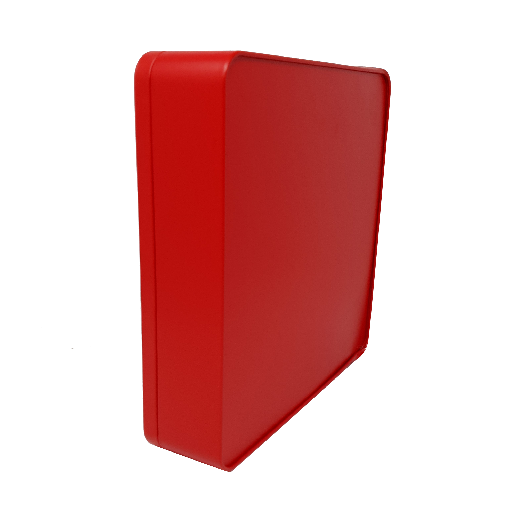 Printed Large Square Gift Tin Box With Solid Lid/ L235 x W235 x H65(mm)