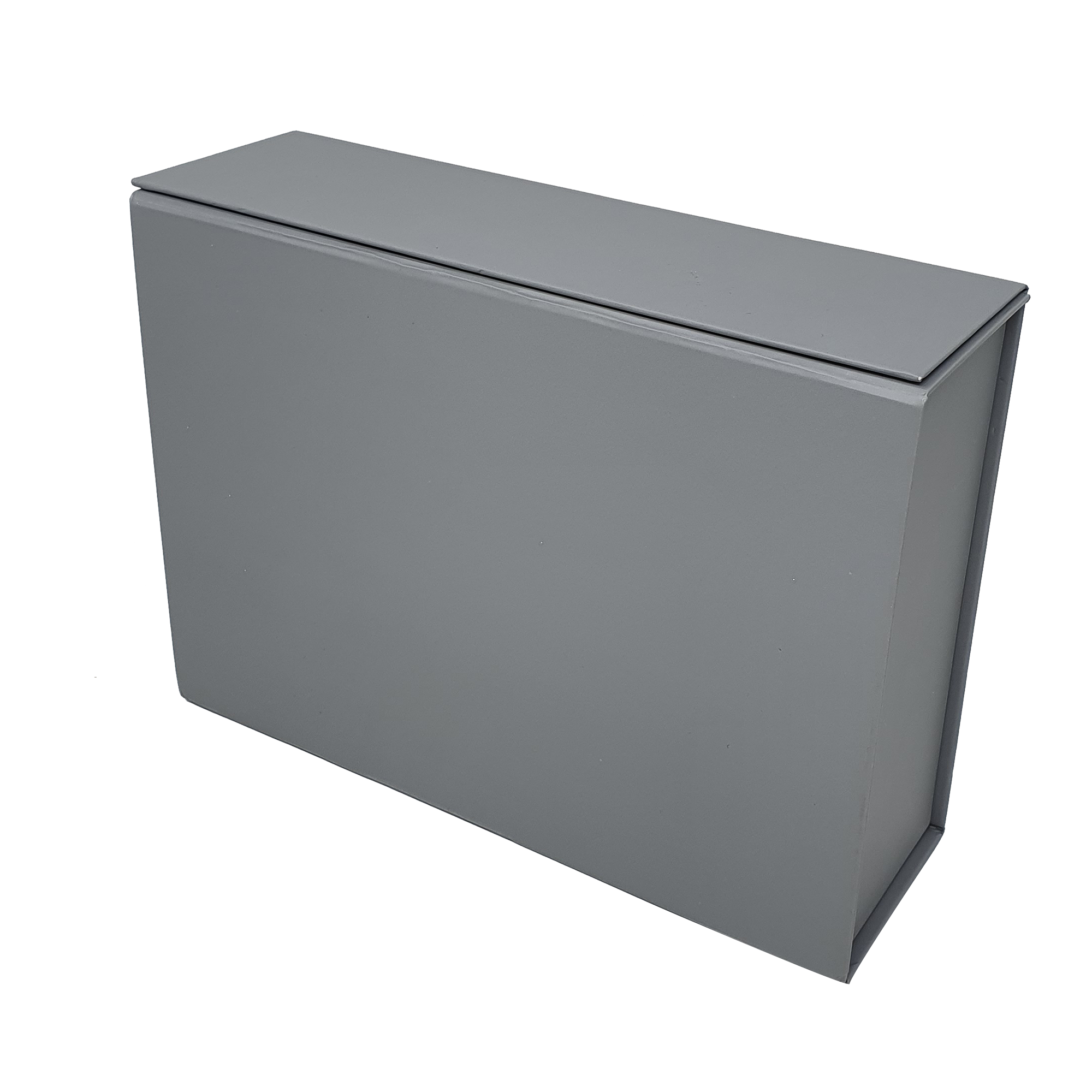 Wholesale A4 Size Silver Grey Folding Magnetic Gift Box