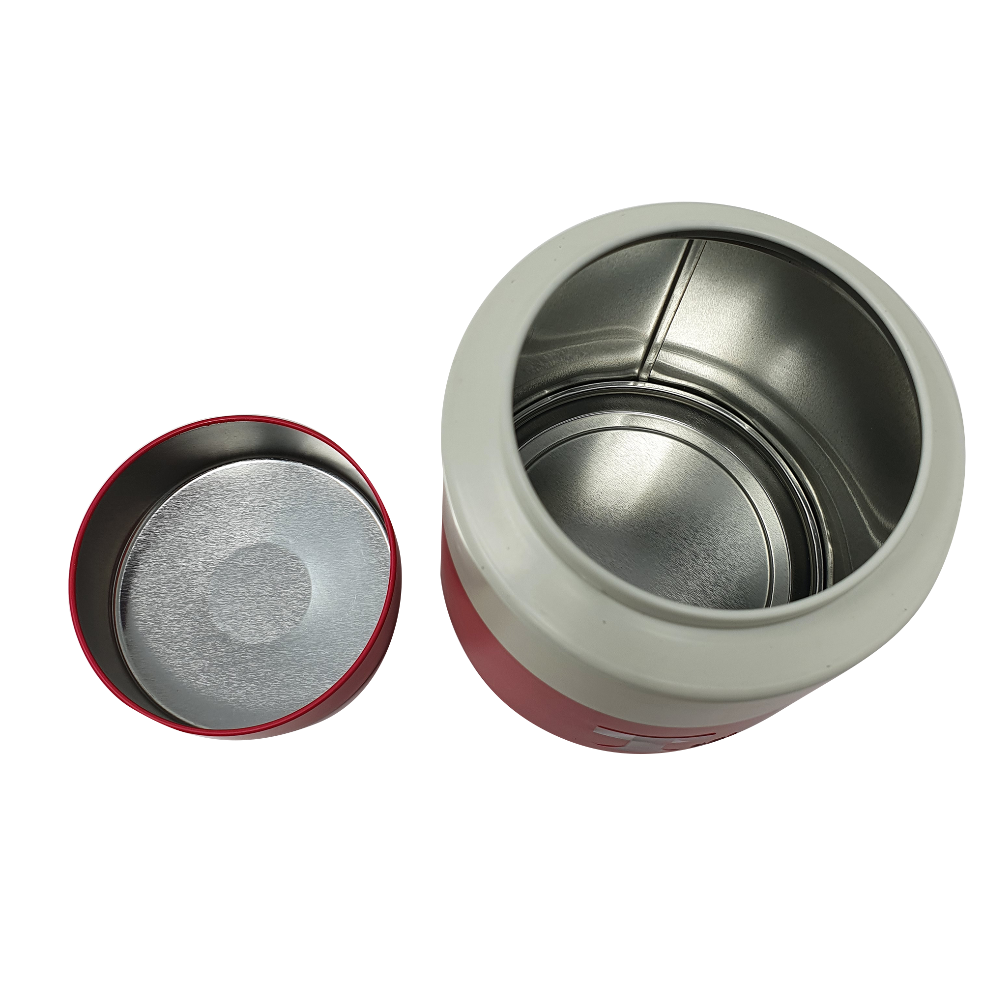Tea Printed Storage Tin/ D105(mm) x H140(mm)