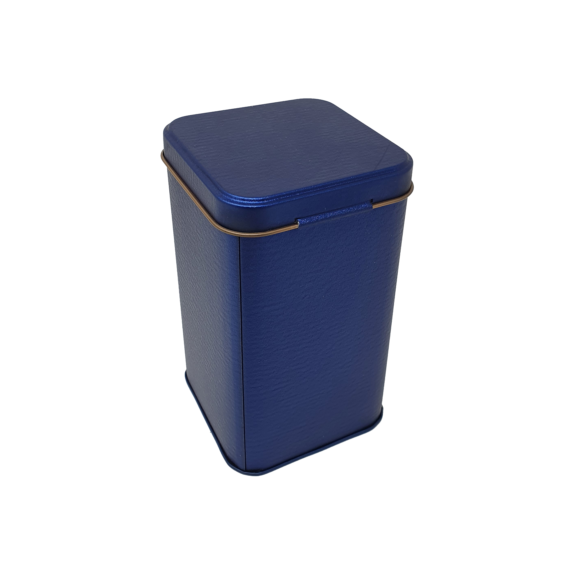 Square Storage Tin With Lock/ L100(mm) x W100(mm) x H190(mm)
