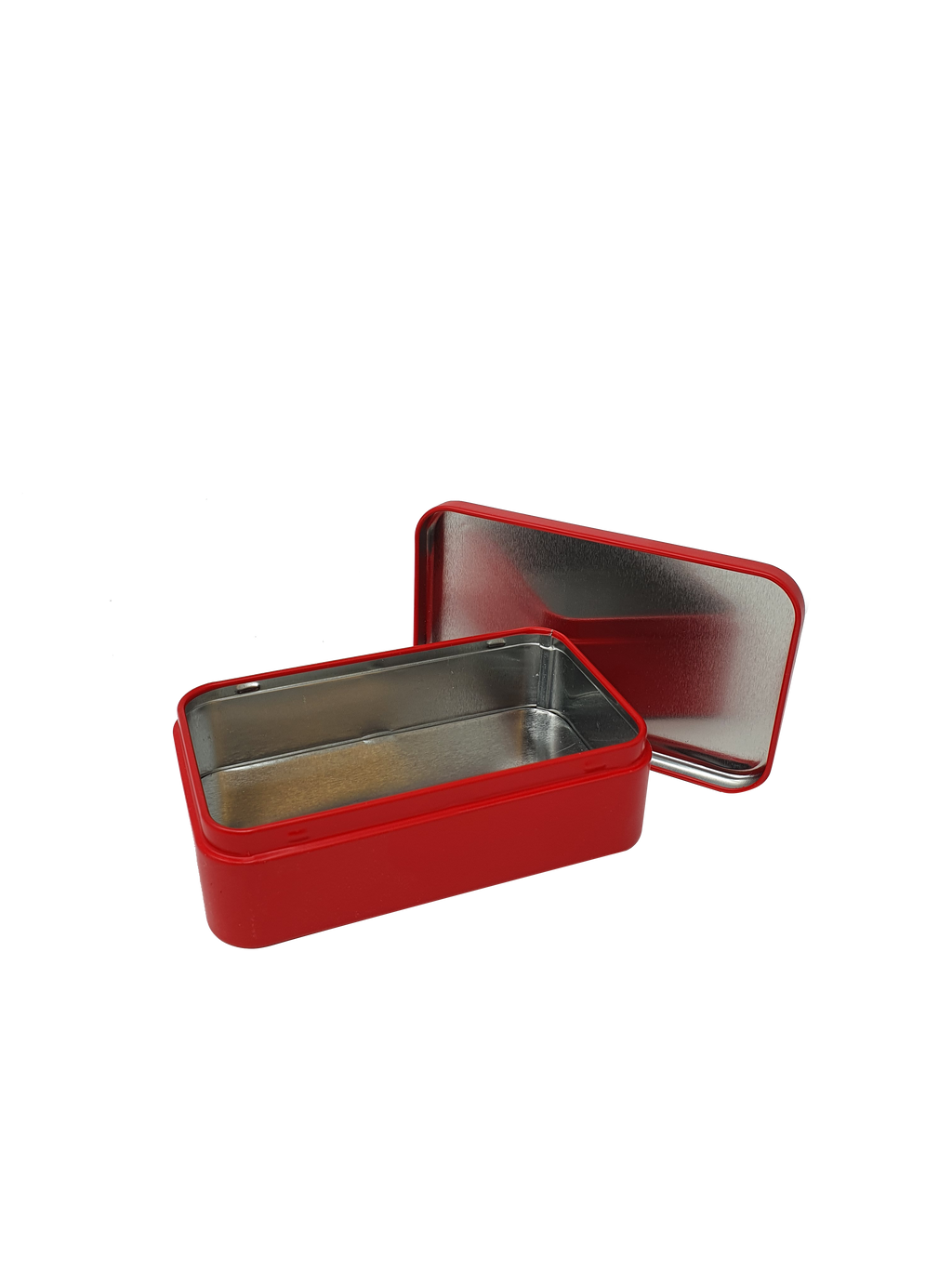 Simple Rectangle Tin Mini Rectangular Tin With Solid Lid/ L110(mm) x W65(mm) x H30(mm)