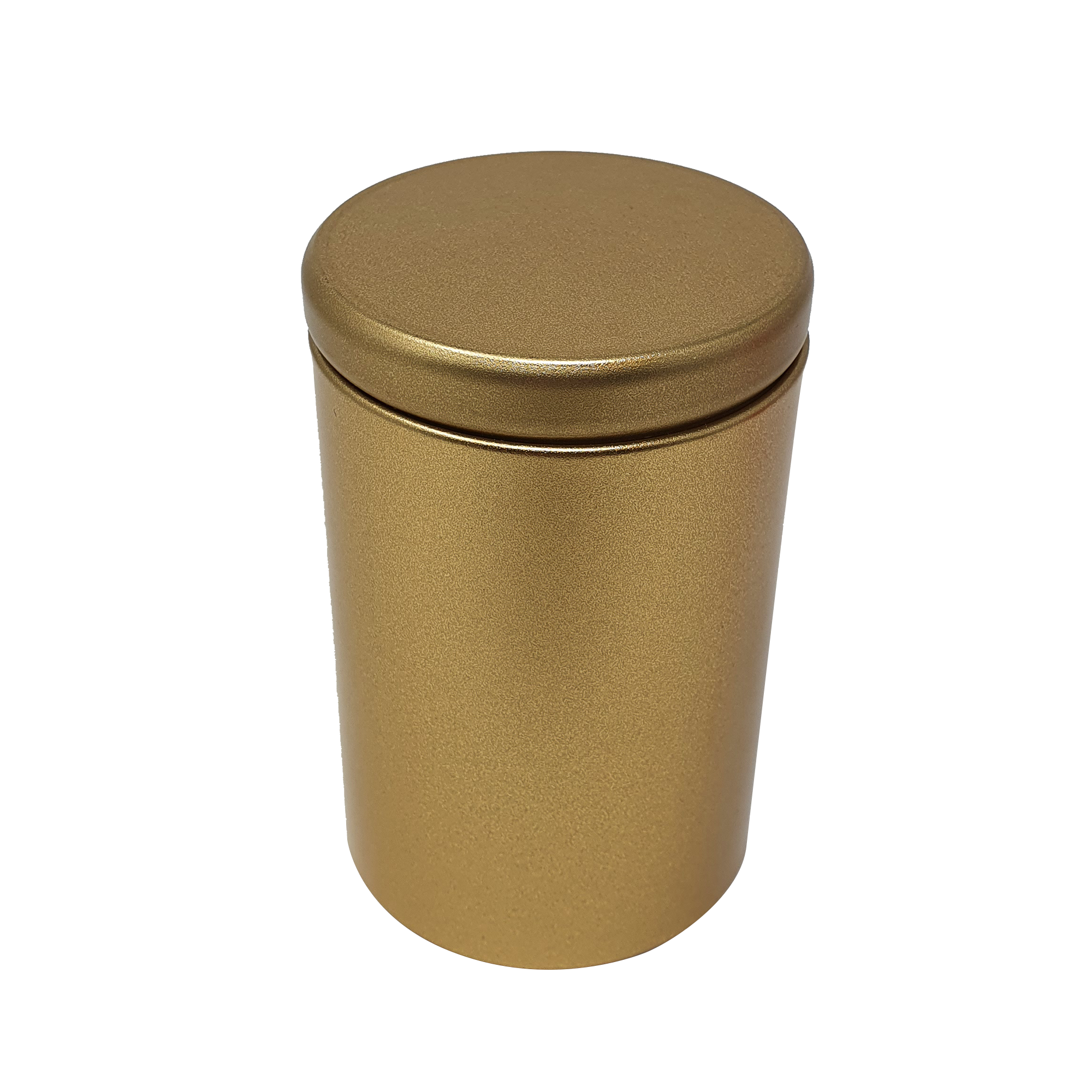 Mini Round Tea Tin With Solid Lid/ D62(mm) x H90(mm)