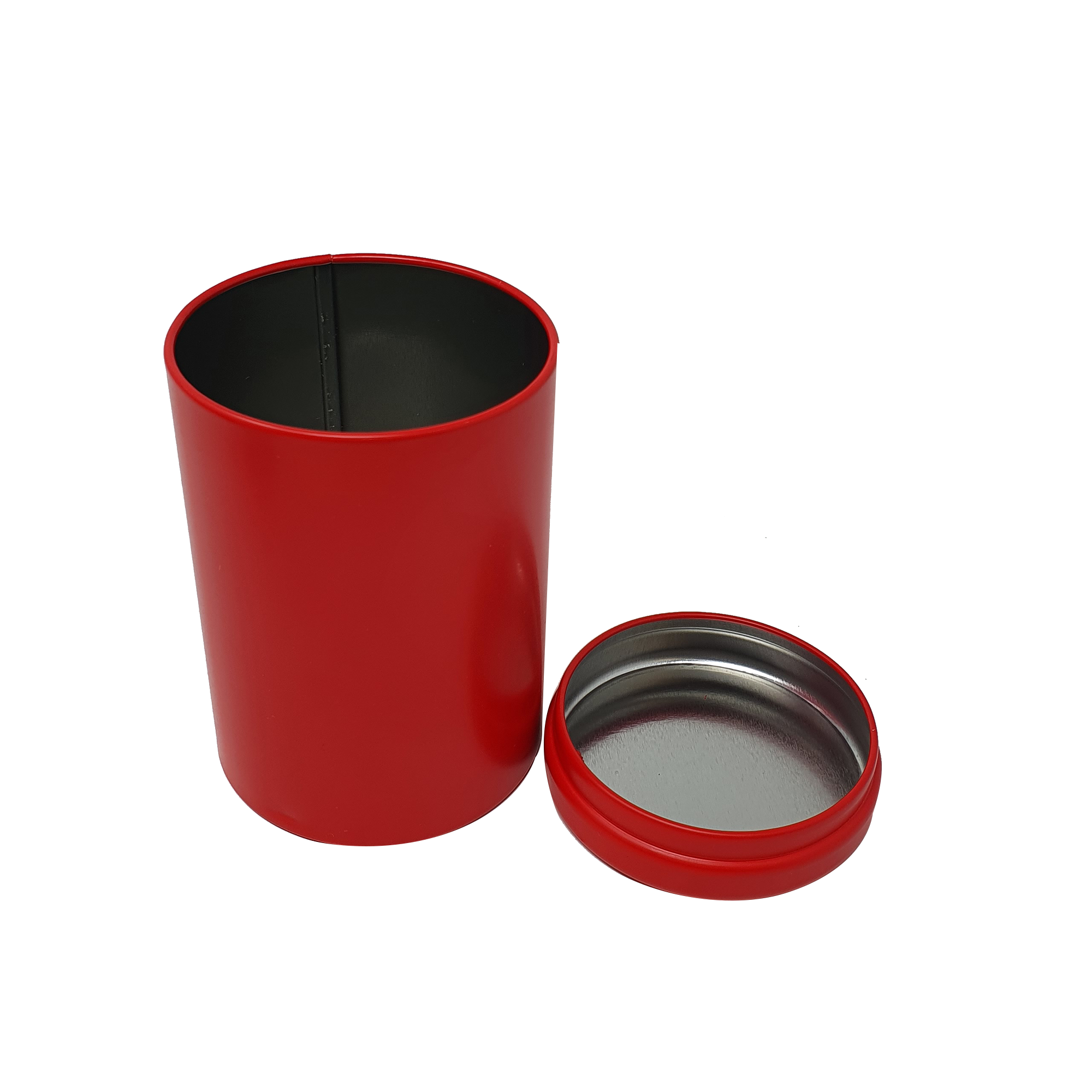 Mini Round Tea Tin With Solid Lid/ D62(mm) x H90(mm)