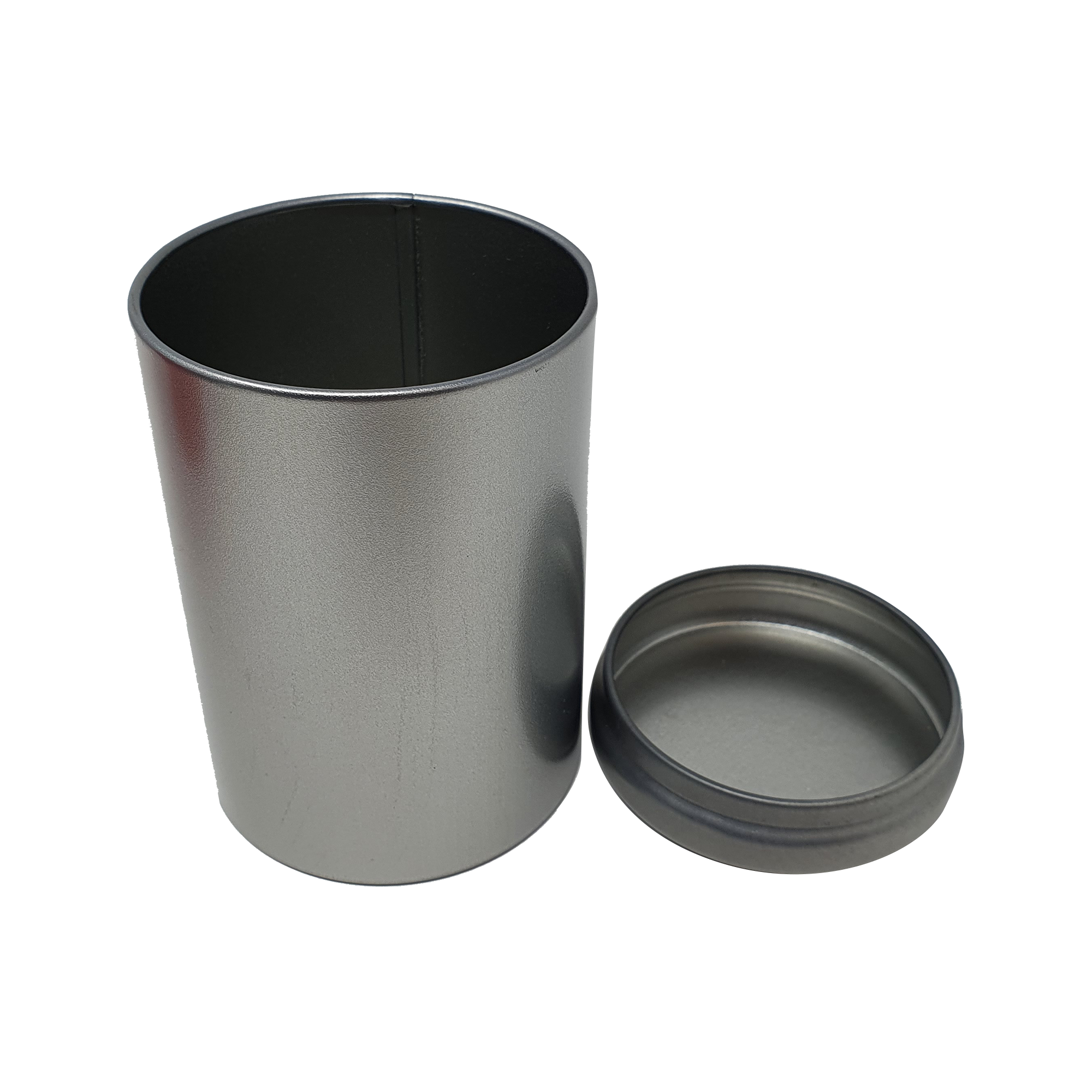 Mini Round Tea Tin With Solid Lid/ D62(mm) x H90(mm)