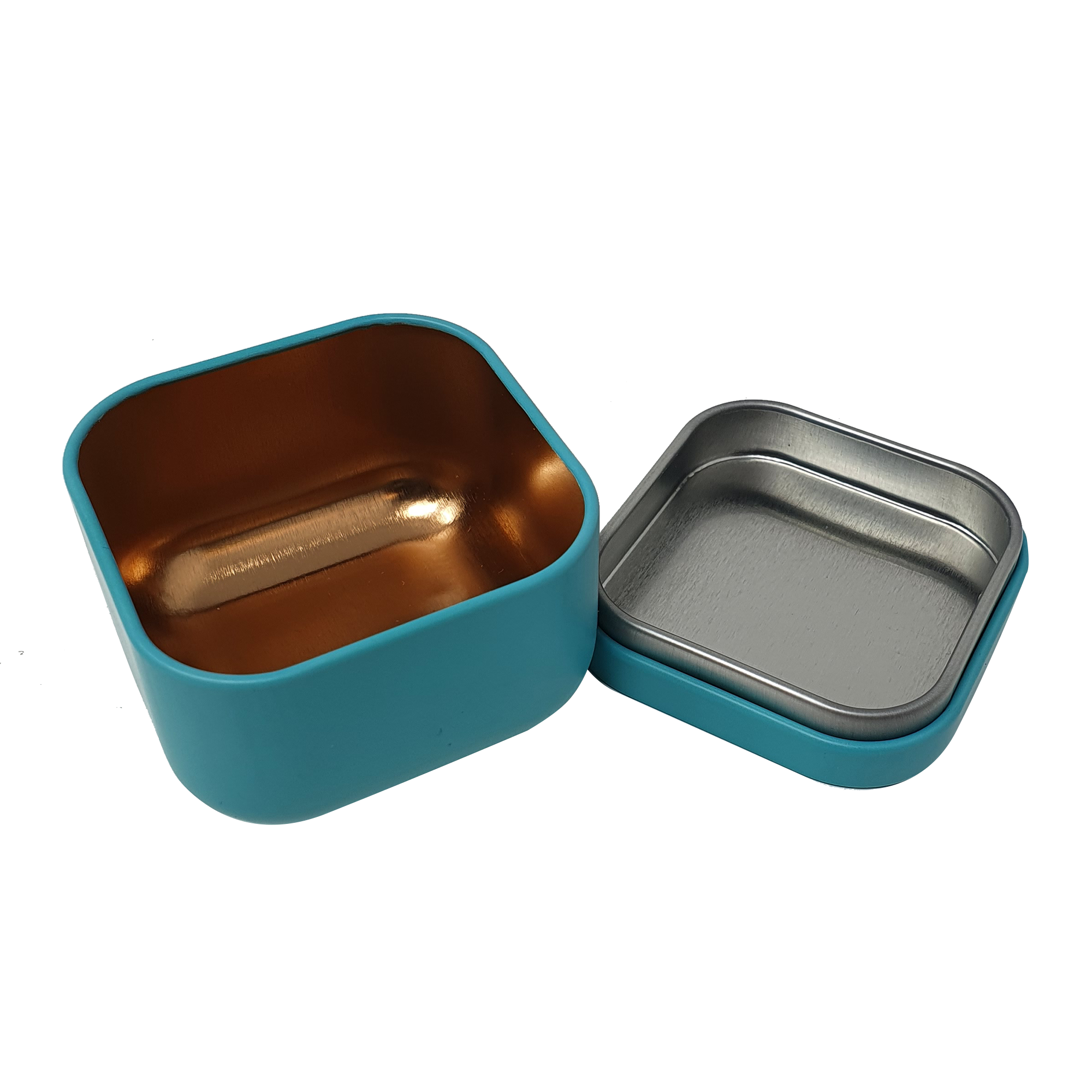 Seamless Square Mini Tin/ L55 x W55 x H43 (mm)