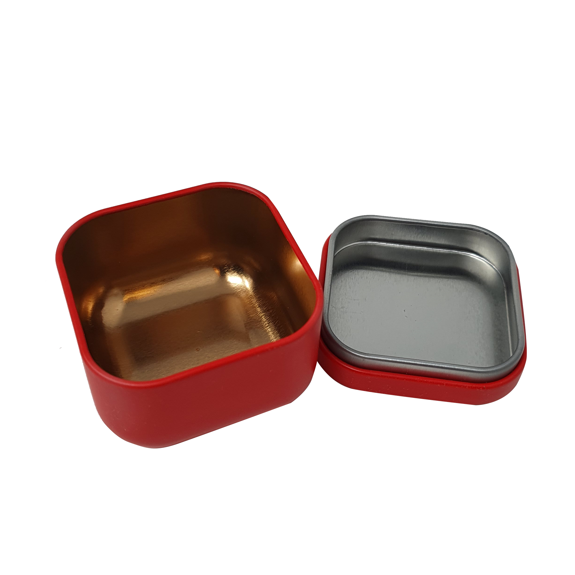 Seamless Square Mini Tin/ L55 x W55 x H43 (mm)