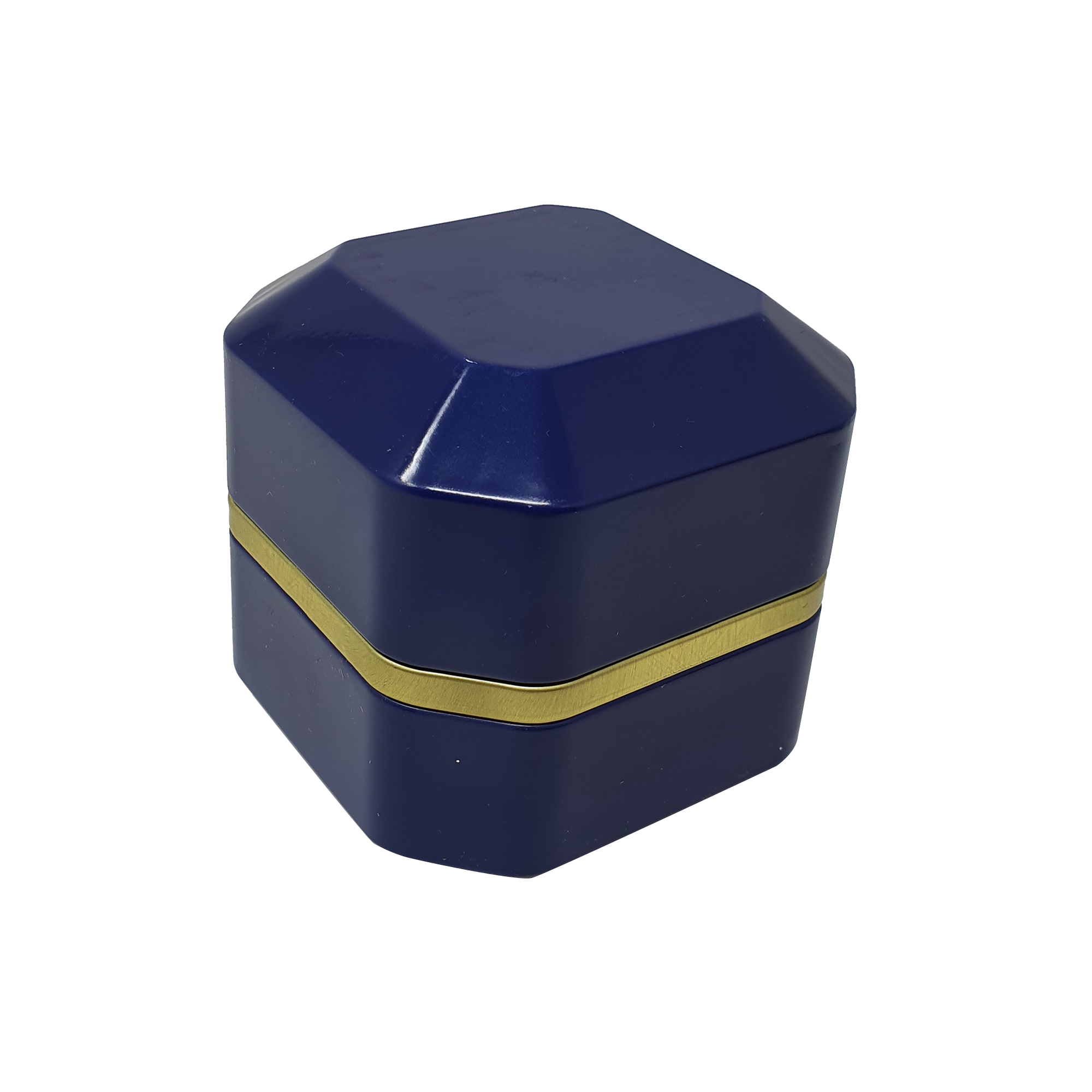 Luxury Hexagonal Mini Tin With Inner Lid/ D70 x H70 (mm)