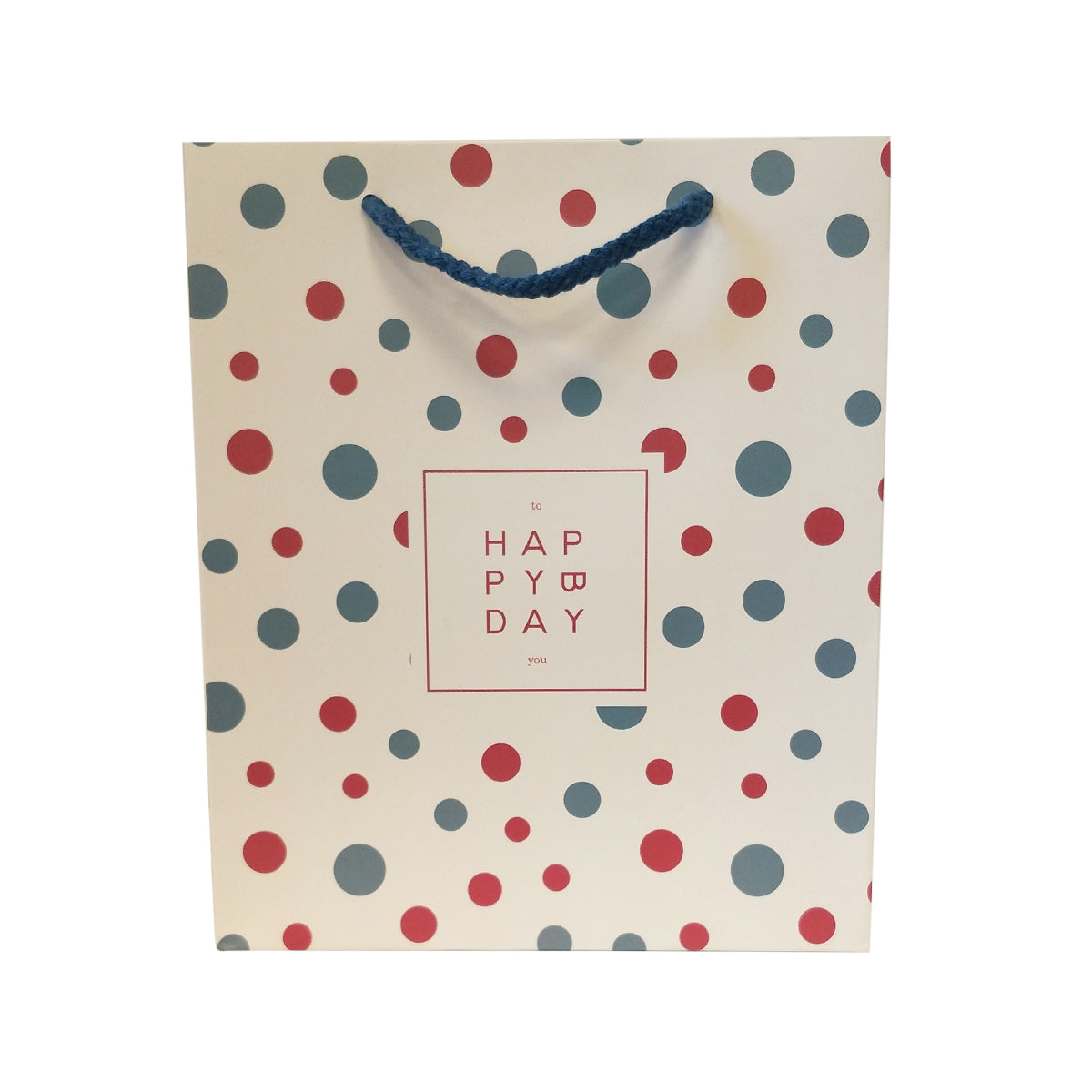 Polka Dots Gift Carrier Bag - Ld Packagingmall