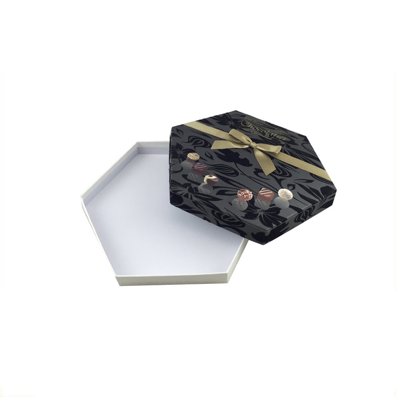 Hexagonal Gift Box with Bow - Ld Packagingmall