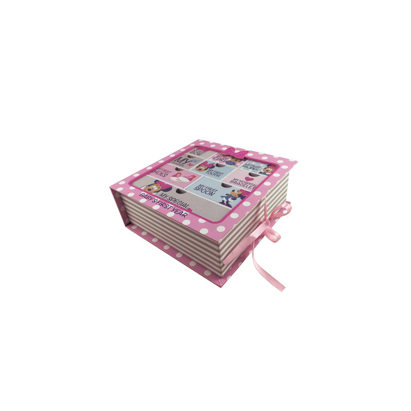 Baby First Year Keepsake Drawers with Window - Ld Packagingmall