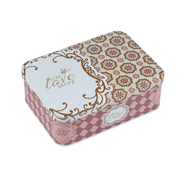 Rectangular Hinged Storage Tin - Ld Packagingmall