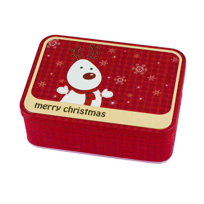 Rectangular Step Lid Christmas Gifts Storage Tin - Ld Packagingmall