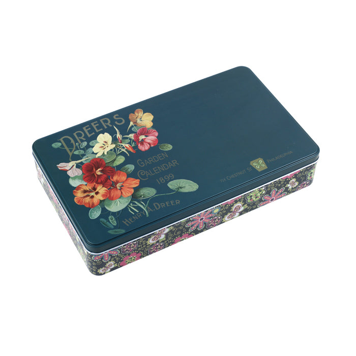 Deep Rectangular Step Lid Storage Tin